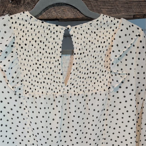 Madewell Inkbrush Dots Ruffle - Picture 11 of 11
